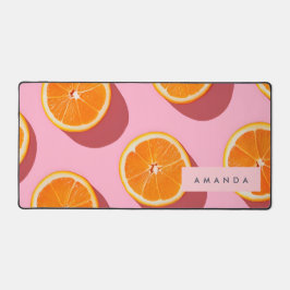 Padrão de Fatia Laranja Personalizada do Monograma
