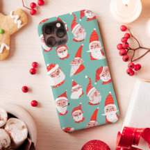 Padrão de Férias de Natal do Papai Noel Bonito
