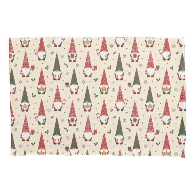 Padrão de festa de Gnome de Natal (Frente-Esquerda)