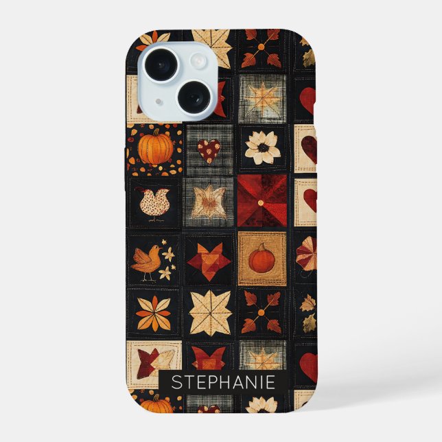 Padrão de Filtro de Arte Folk Denim | Patch Rustic (Verso)