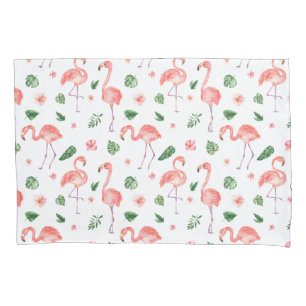 Padrão de Flamingo Rosa Tropical