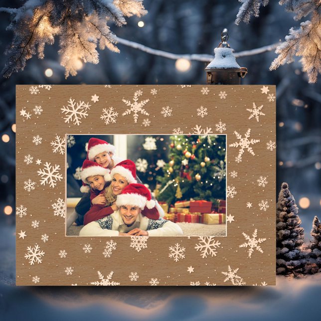 Padrão de Floco de Neve Preto Moderno (Criador carregado)