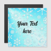 Padrão de Flocos de Neve de Cristal