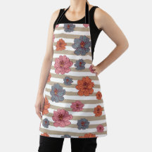 Padrão de Flor Colorido Retroativo