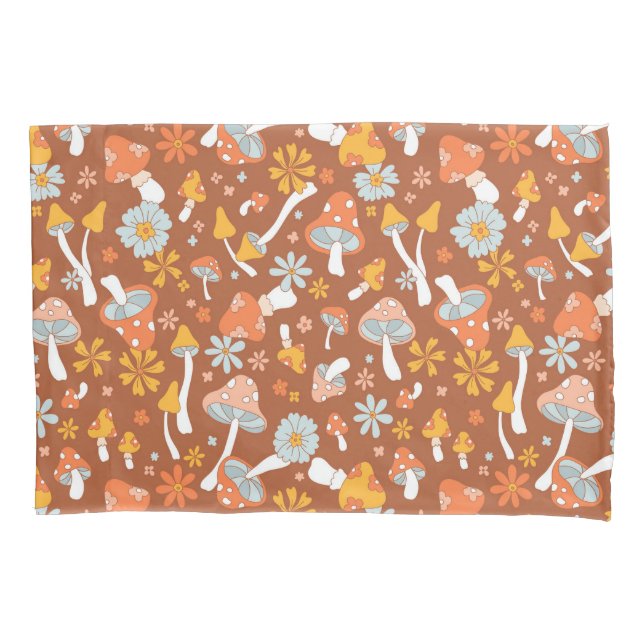 Padrão de Flor do Cogumelo Retroativo (Frente)