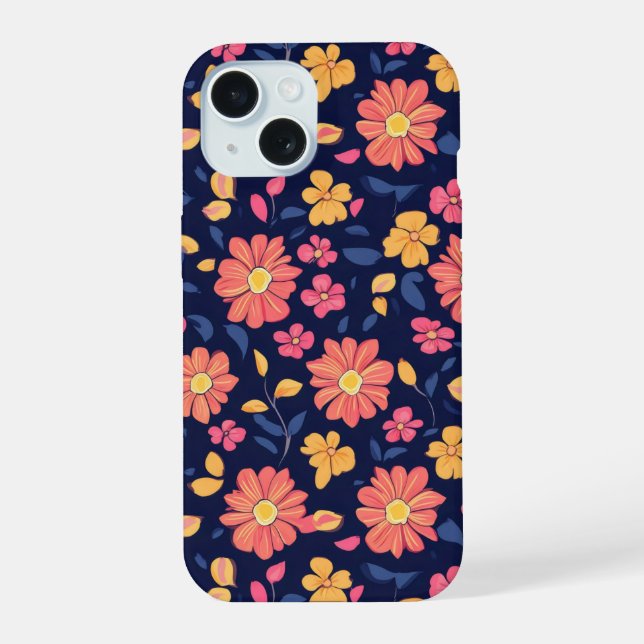 Padrão de Flor Retroativo (Verso)