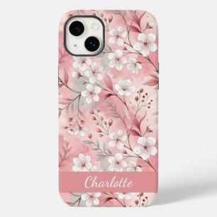 Padrão de Flor Sakura Personalizado Rosa