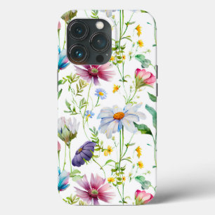 Padrão de flor selvagem moderno