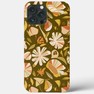 Padrão de Flores de Mola Japonesas de Abstrato Per