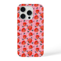 Padrão de Flores de Morango