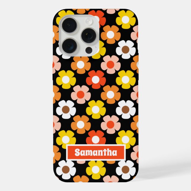 Padrão de Flores de Outono de Queda Retroativa Pre (Verso)