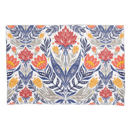 Padrão de flores folclóricas