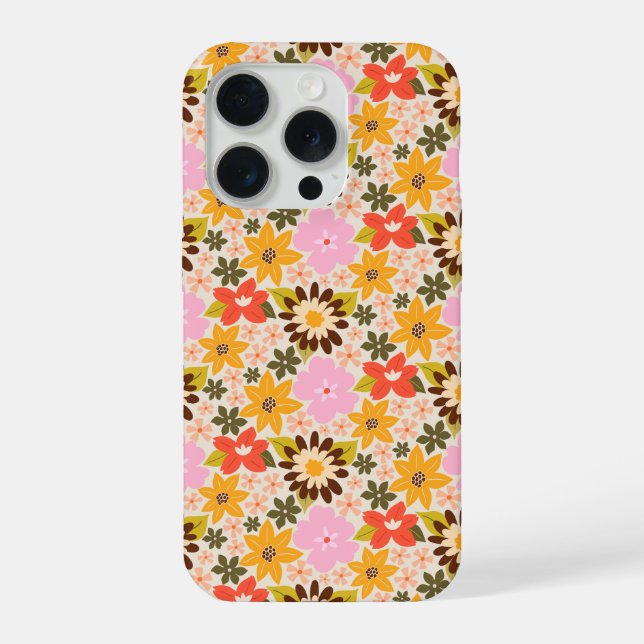 Padrão de flores retro ditsy (Verso)