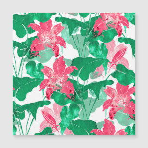 Padrão de Folhas de Natureza Coloridas