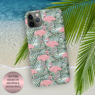 Padrão de Folhas de Palma do Pastel Blush Pink