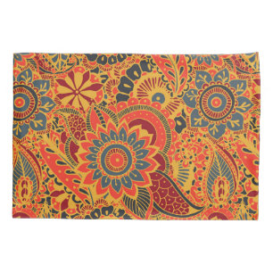 Padrão de Folk Floral Mehndi Paisley Bootar Colori