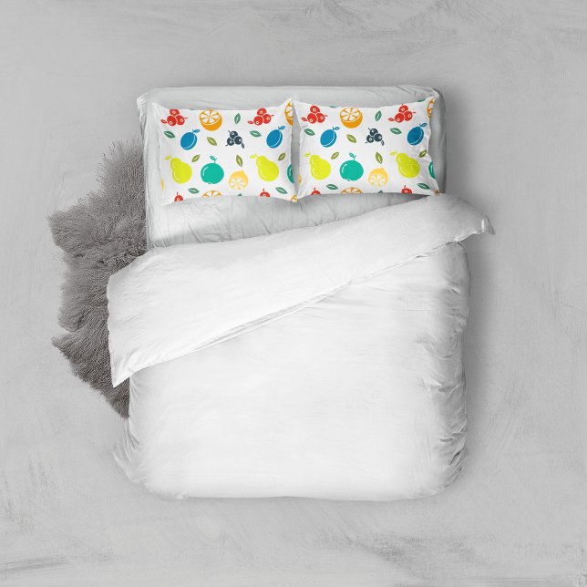 Padrão de fruta, ameixa, laranja, limão, pera, maç (Criador carregado)