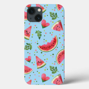 Padrão de Fruta de Verão Melancia verde-viva
