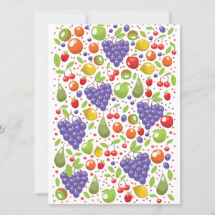 Padrão de Fruta Fofa