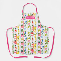 Padrão de Frutas Comida Verão Elegante Estiloso
