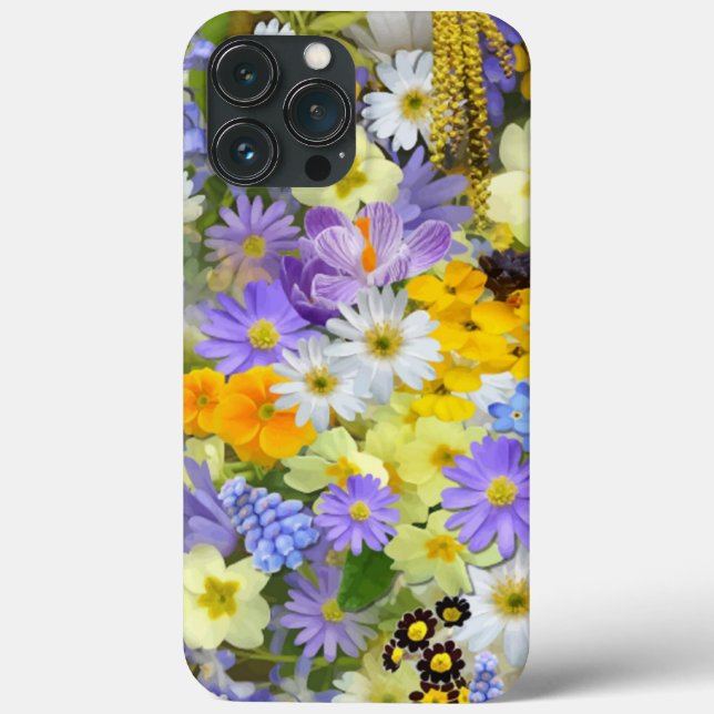 PADRÃO DE FUNDO FLORAL MULITCOR (Verso)