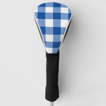 Padrão de gingham azul