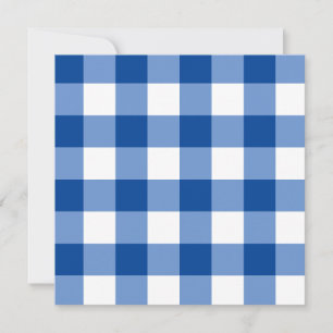 Padrão de gingham azul