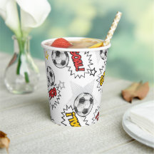 Padrão de Gol de Futebol de Quadrinhos – Esportes 