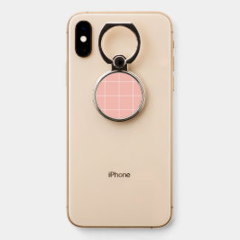 Padrão de Grade Neutra Minimalista com Xadrez Suav