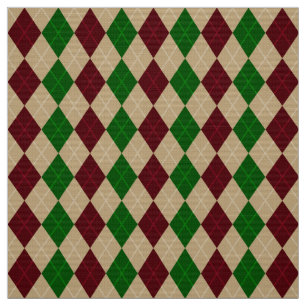 Padrão de Harlequin Tecido Poplin (60" de largura)