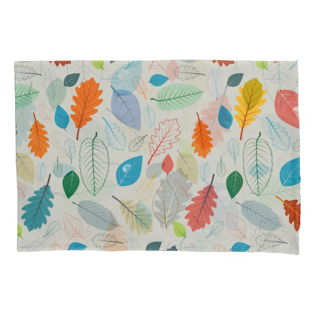 Padrão de Ilustração do Vintage Autumn Deixa (Frente)