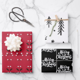 Padrão de Ilustrações de Ornamentos Brancos Vermel