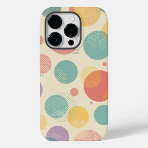 Padrão de Impressão de Retro de Bolinhas de Pastel
