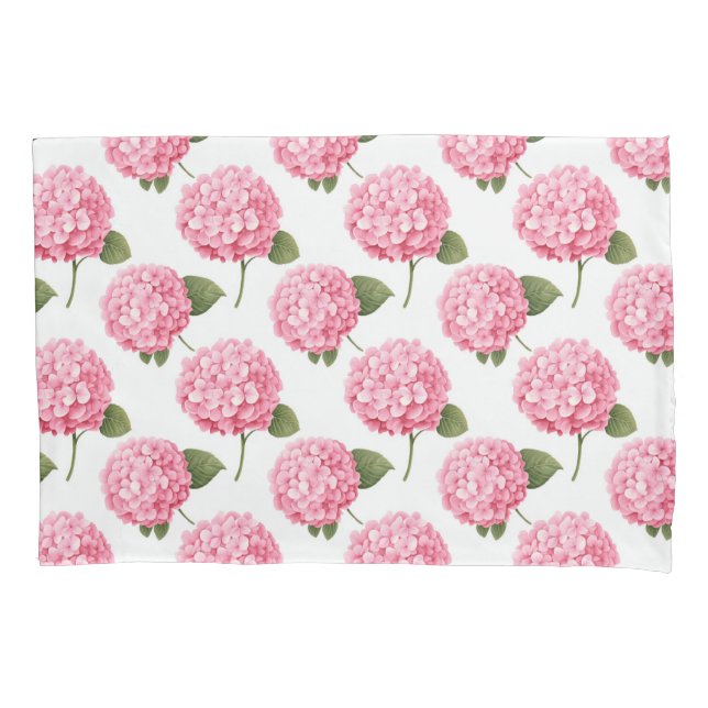 Padrão de Jardim de Algodão Rosa Floral (Frente)