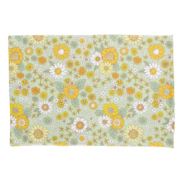 Padrão de Jardim Floral Amarelo (Frente)
