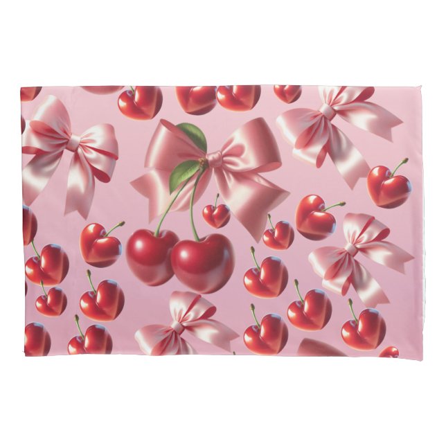 Padrão de Laço de Coração Coquette Personalizado (Frente)