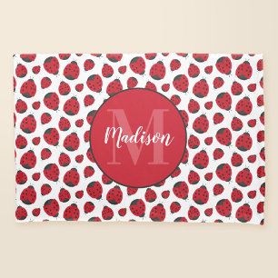 Padrão de Ladybug vermelho personalizado