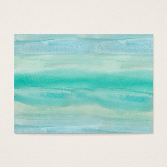 Padrão de lavagem de aquarela azul (Frente)