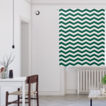 Padrão de listra zigue-zague em chevron verde-teal