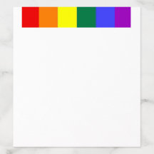 Padrão de Listras de Cores de Arco-Íris