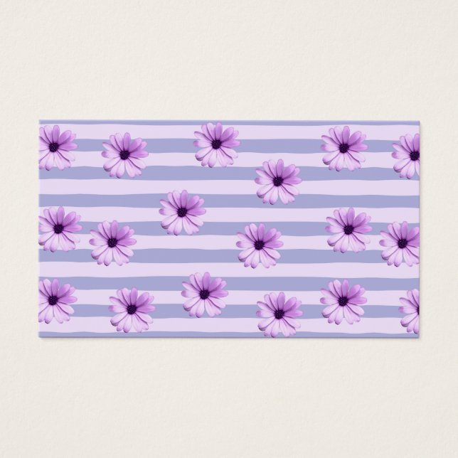 Padrão de listras de Pastel com a Daisies (Frente)