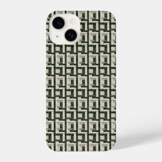 Padrão de Madeira Verde Rústica Estética da Nature