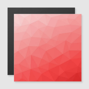 Padrão de malha geométrica do gradiente vermelho