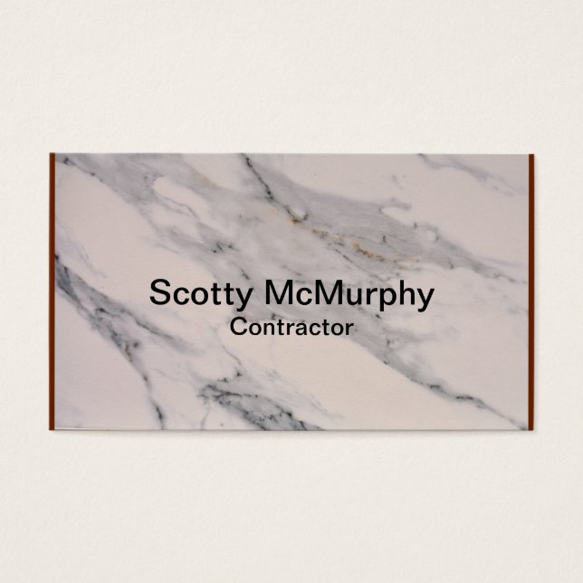 Padrão de mármore preto moderno da cinza (Frente)