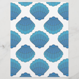 Padrão de Mosaico da Caça Azul