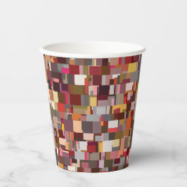 Padrão de Mosaico de Patchwork Geométrico