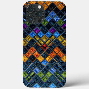 Padrão de Mosaico de Vidro Estreito