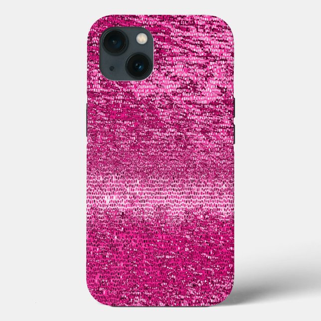 Padrão de mosaico rosa capas de iphone de caixa-ra (Verso)