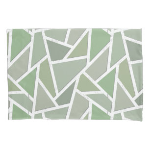 Padrão de mosaico verde-oliva
