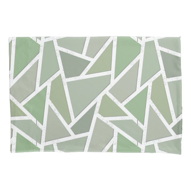 Padrão de mosaico verde-oliva (Frente)